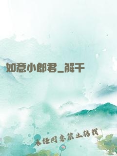 如意小郎君